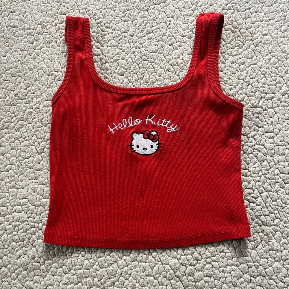 Hello Kitty Red Crop Top